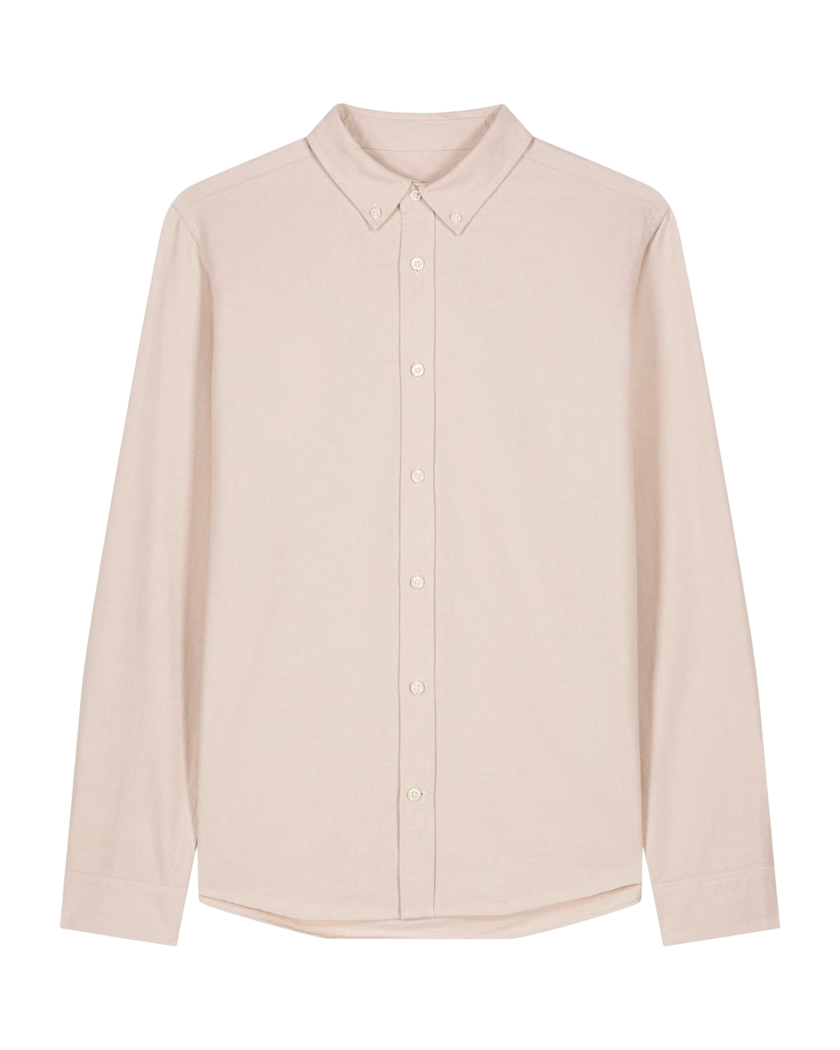 Stanley Oxford Shirt - Beige Oxford