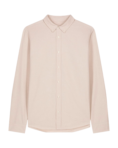 Stanley Oxford Shirt - Beige Oxford