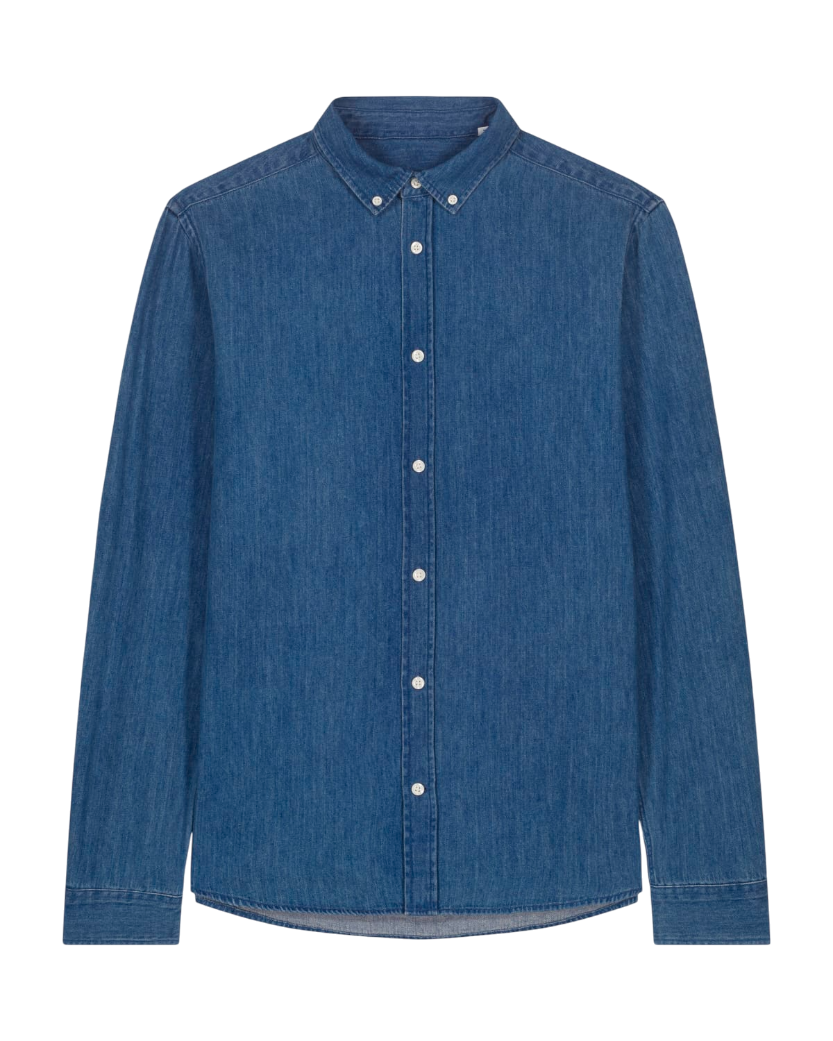 Stanley Denim Shirt - Mid Wash