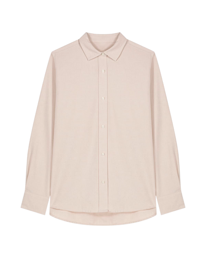 Stella Oxford Shirt - Beige Oxford