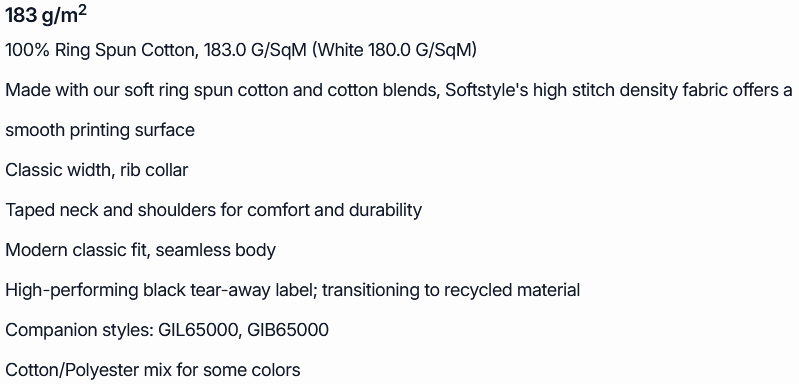 SOFTSTYLE™ MIDWEIGHT ADULT T-SHIRT