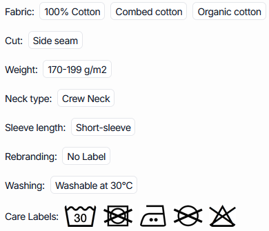 ECO-FRIENDLY DIP DYE T-SHIRT