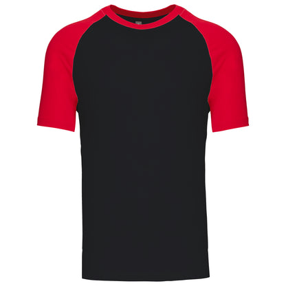 BASEBALL - SHORT-SLEEVED TWO-TONE T-SHIRT