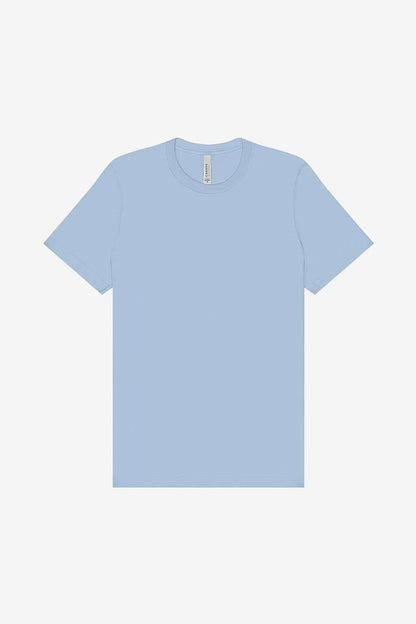 UNISEX JERSEY SHORT SLEEVE TEE – Baby Blue | PrintoTerra