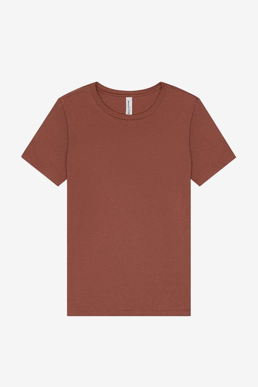 UNISEX JERSEY SHORT SLEEVE TEE – Chestnut | PrintoTerra
