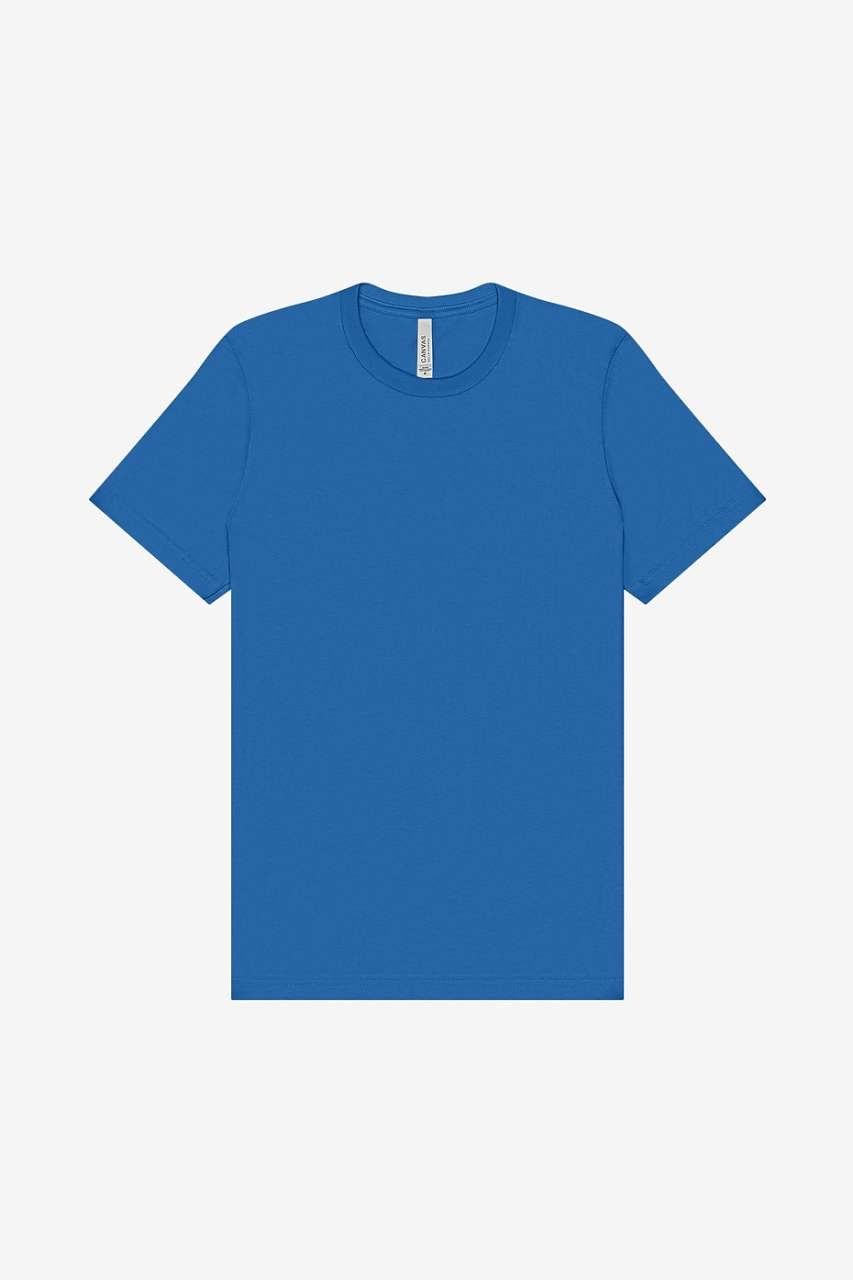 UNISEX JERSEY SHORT SLEEVE TEE – Columbia Blue | PrintoTerra