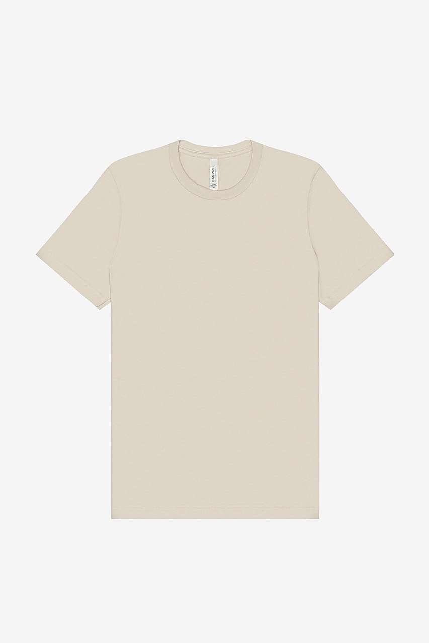 UNISEX JERSEY SHORT SLEEVE TEE – Dust | PrintoTerra