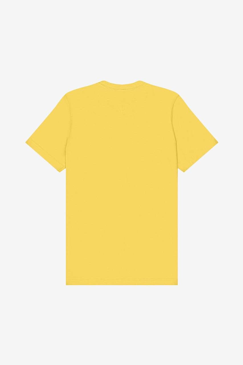 UNISEX JERSEY SHORT SLEEVE TEE – Maize Yellow | PrintoTerra