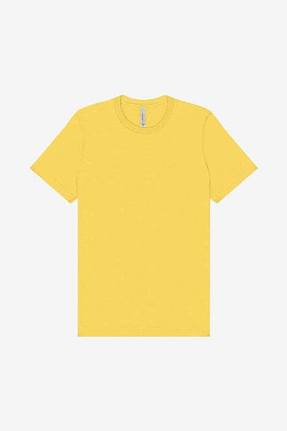 UNISEX JERSEY SHORT SLEEVE TEE – Maize Yellow | PrintoTerra