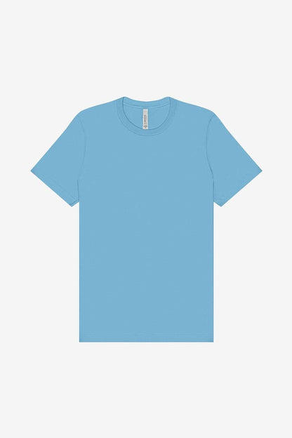 UNISEX JERSEY SHORT SLEEVE TEE – Ocean Blue | PrintoTerra