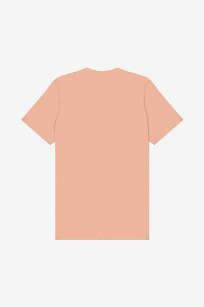 UNISEX JERSEY SHORT SLEEVE TEE – Peach | PrintoTerra