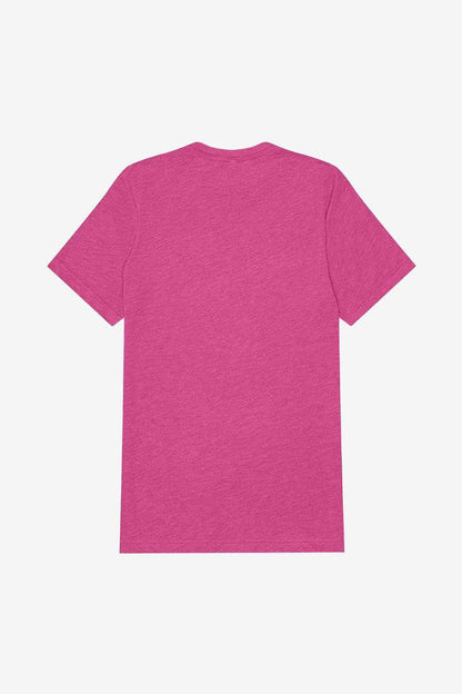 UNISEX TRIBLEND S/S TEE – Berry Triblend | PrintoTerra