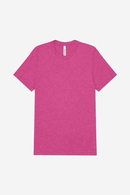 UNISEX TRIBLEND S/S TEE – Berry Triblend | PrintoTerra