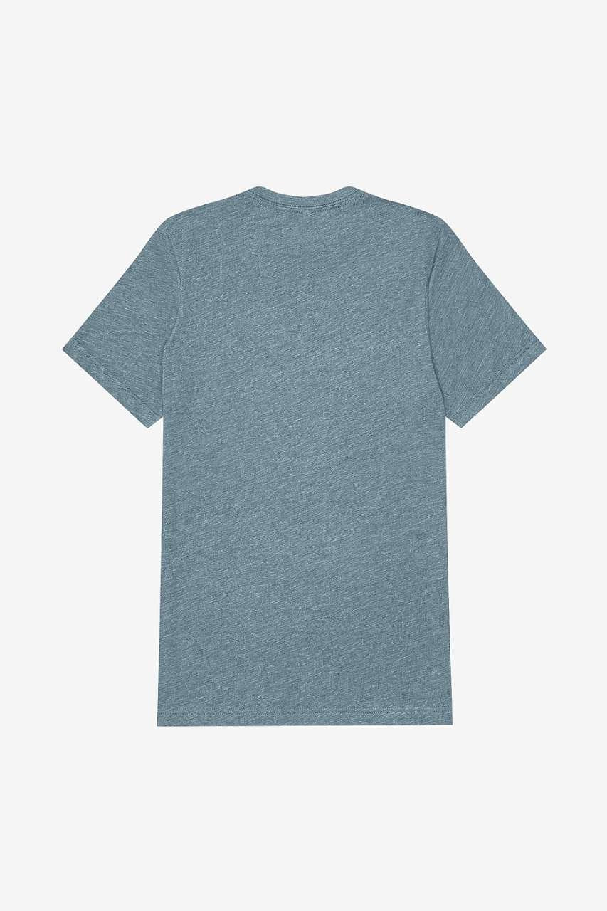 UNISEX TRIBLEND S/S TEE – Denim Triblend | PrintoTerra