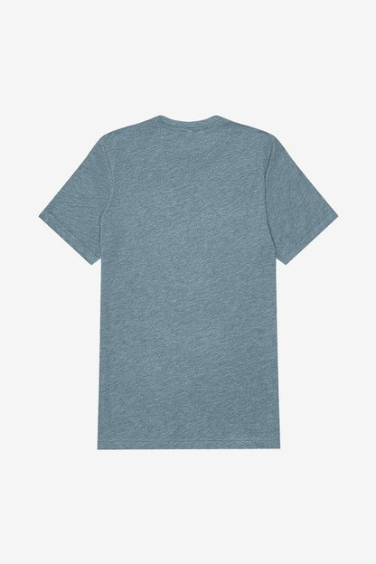 UNISEX TRIBLEND S/S TEE – Denim Triblend | PrintoTerra