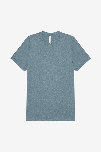 UNISEX TRIBLEND S/S TEE – Denim Triblend | PrintoTerra