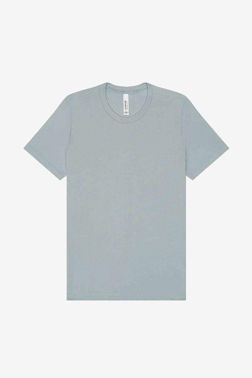 UNISEX TRIBLEND S/S TEE – Dusty Blue Triblend | PrintoTerra