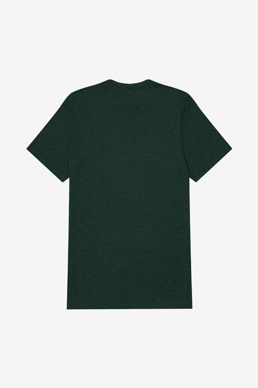 UNISEX TRIBLEND S/S TEE – Emerald Triblend | PrintoTerra