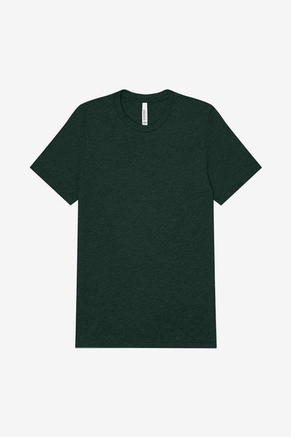 UNISEX TRIBLEND S/S TEE – Emerald Triblend | PrintoTerra