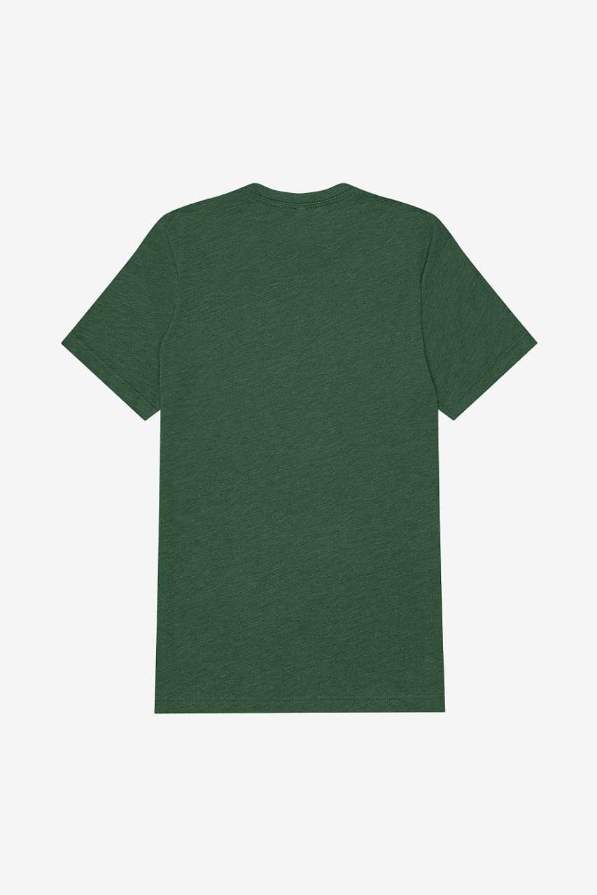 UNISEX TRIBLEND S/S TEE – Grass Green Triblend | PrintoTerra