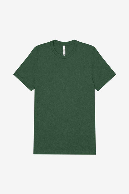 UNISEX TRIBLEND S/S TEE – Grass Green Triblend | PrintoTerra