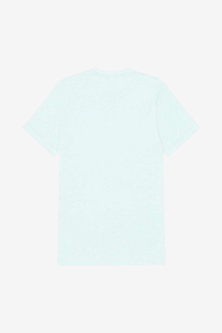 UNISEX TRIBLEND S/S TEE – Ice Blue Triblend | PrintoTerra