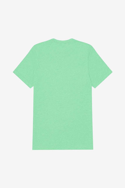 UNISEX TRIBLEND S/S TEE – Mint Triblend | PrintoTerra