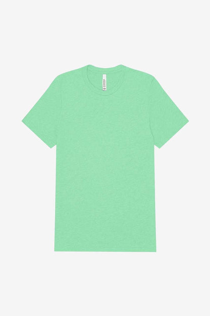 UNISEX TRIBLEND S/S TEE – Mint Triblend | PrintoTerra