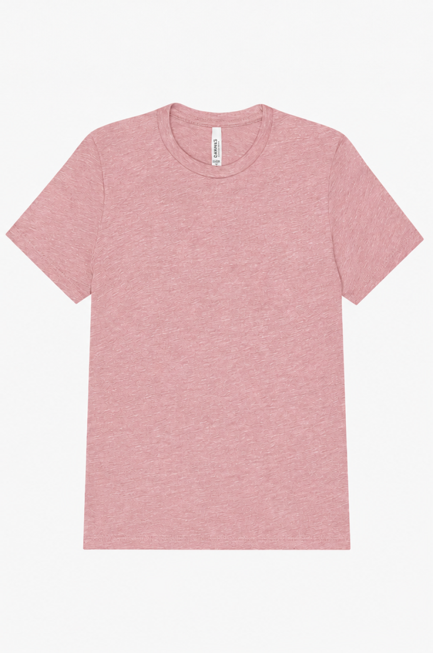 UNISEX TRIBLEND S/S TEE – Orchid Triblend | PrintoTerra