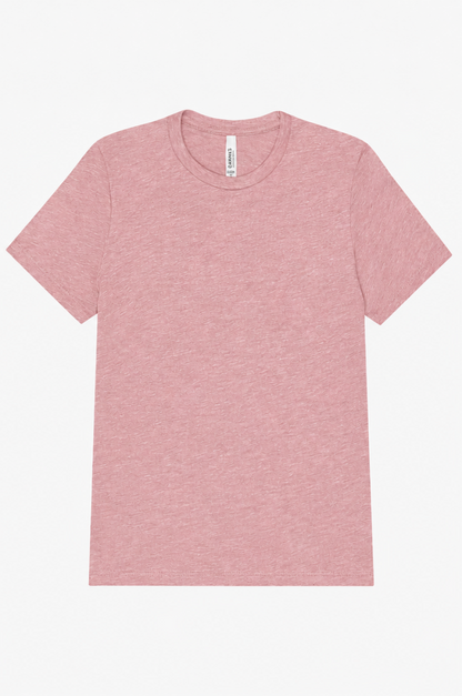 UNISEX TRIBLEND S/S TEE – Orchid Triblend | PrintoTerra