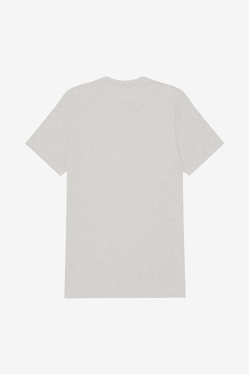 UNISEX TRIBLEND S/S TEE – Solid White Triblend | PrintoTerra