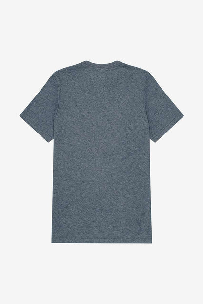 UNISEX TRIBLEND S/S TEE – Steel Blue Triblend | PrintoTerra