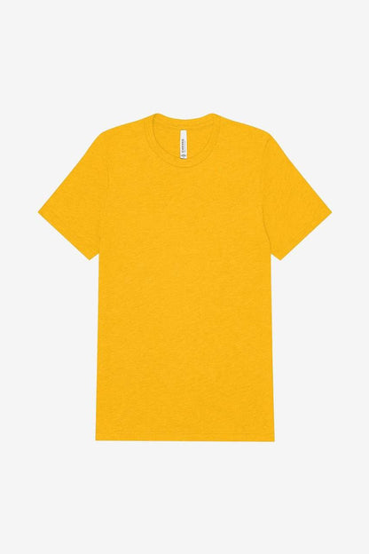 UNISEX TRIBLEND S/S TEE – Yellow Gold Triblend | PrintoTerra