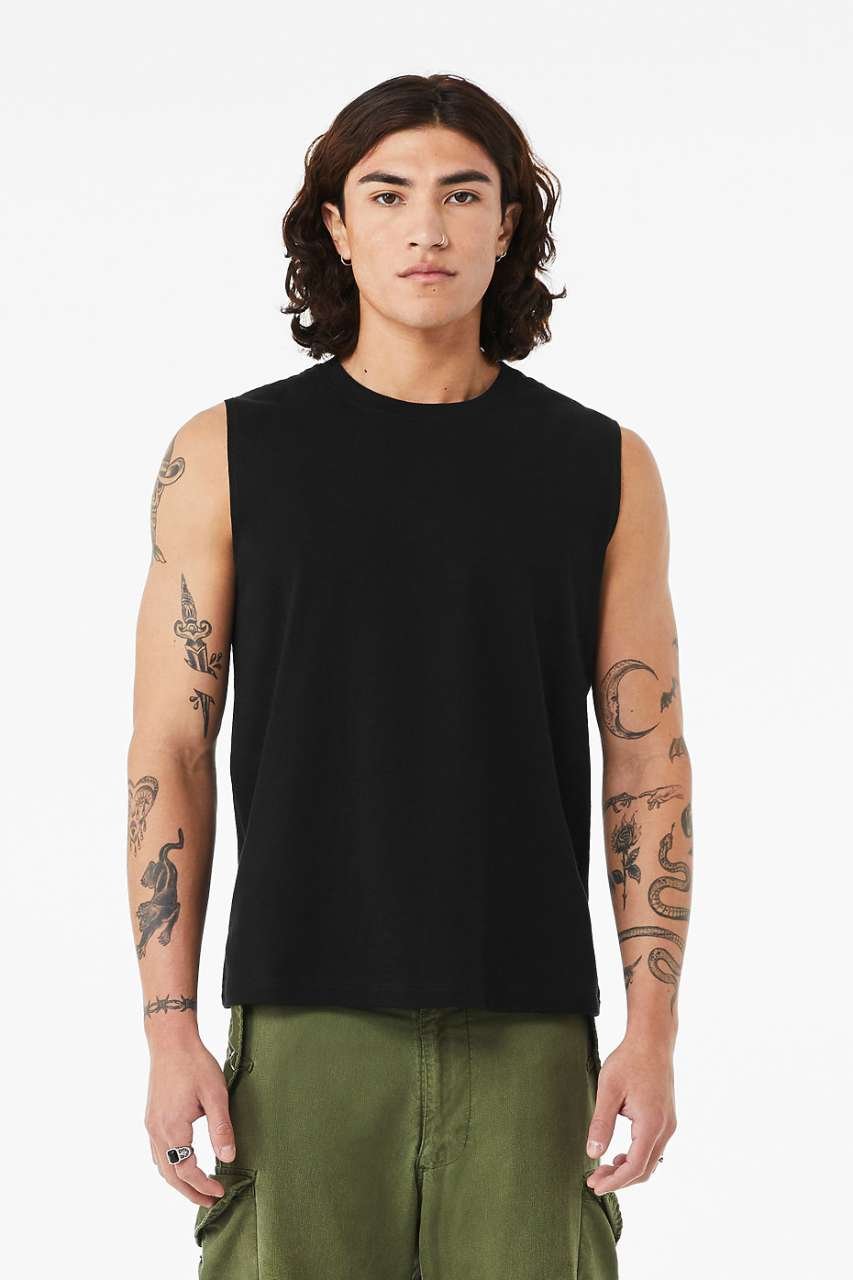 UNISEX JERSEY MUSCLE TANK | PrintoTerra
