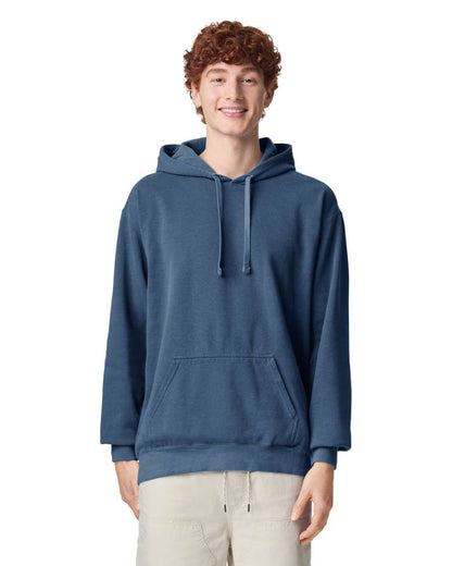 ADULT HOODED SWEATSHIRT – Denim | PrintoTerra