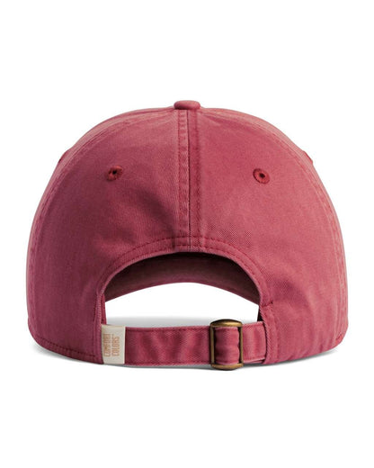 SUNWASHED CAP – Crimson | PrintoTerra