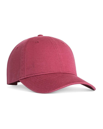 COASTAL WASHED CAP – Crimson | PrintoTerra