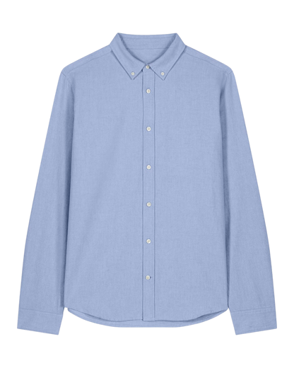 Stanley Oxford Shirt - Blue Oxford