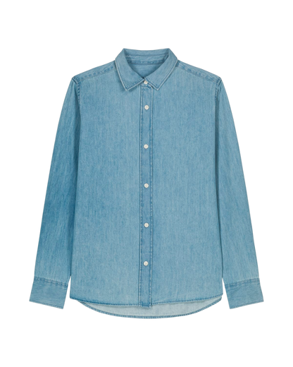 Stella Denim Shirt - Light Wash