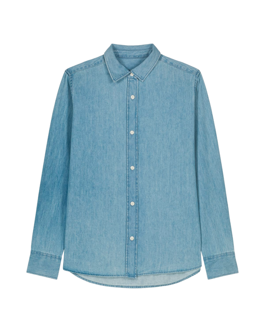 Stella Denim Shirt - Light Wash