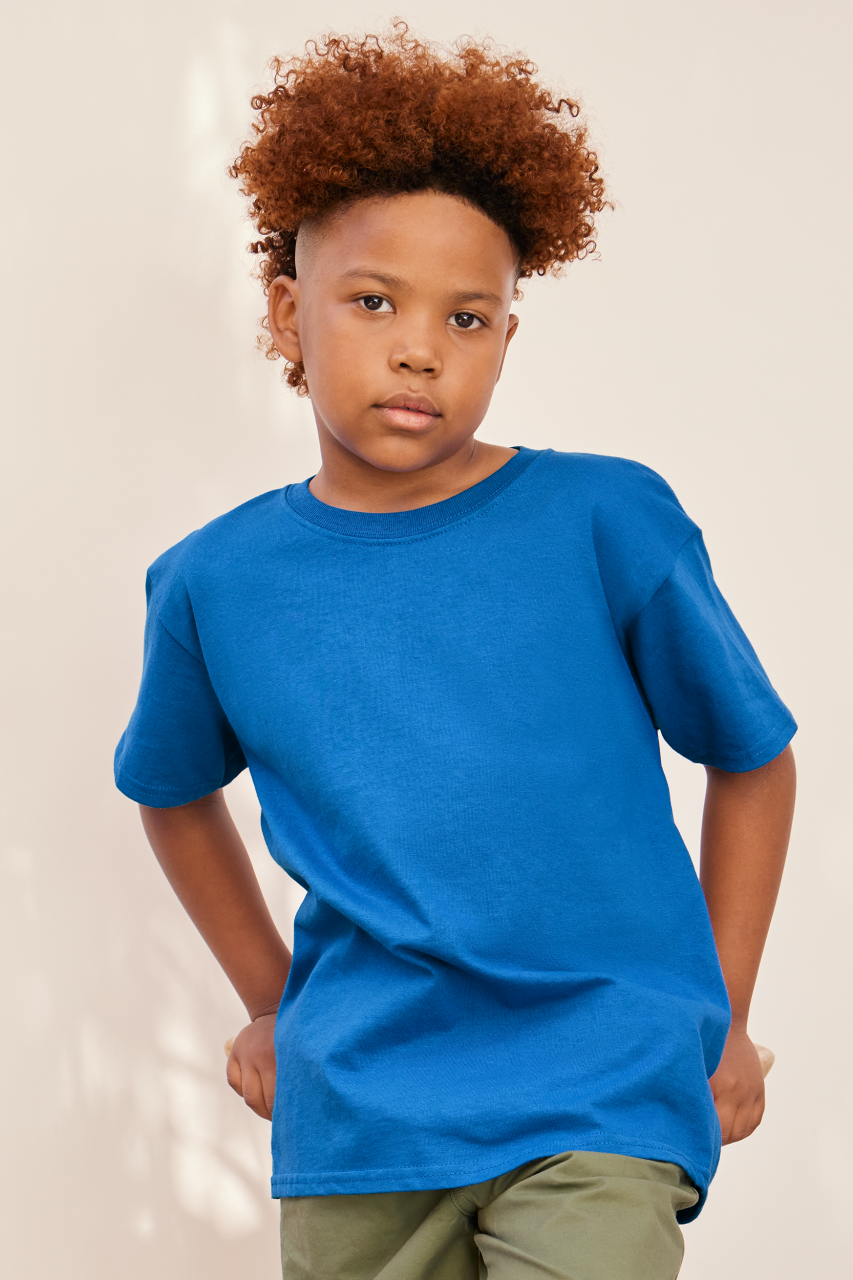 GILDAN® ULTRA COTTON™ YOUTH T-SHIRT – Charcoal | PrintoTerra