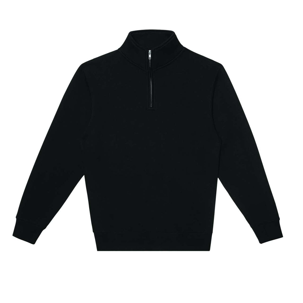PREMIUM QUARTER ZIP – Black | PrintoTerra