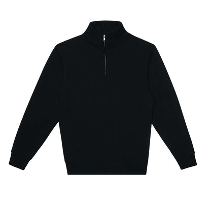 PREMIUM QUARTER ZIP – Black | PrintoTerra