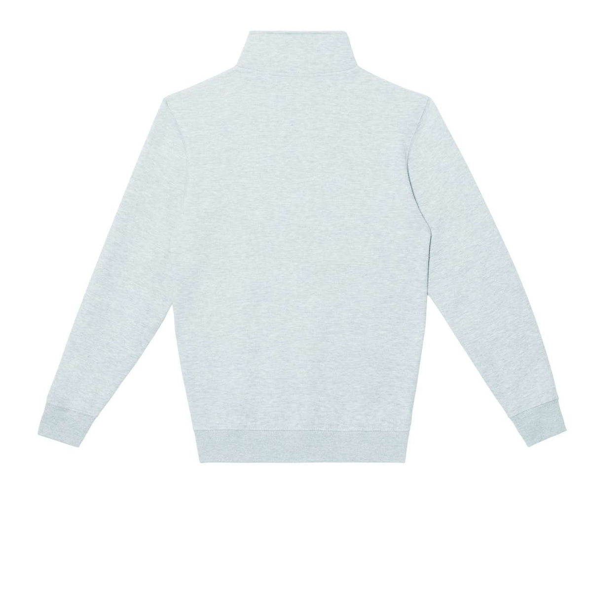 PREMIUM QUARTER ZIP – Heather Grey | PrintoTerra