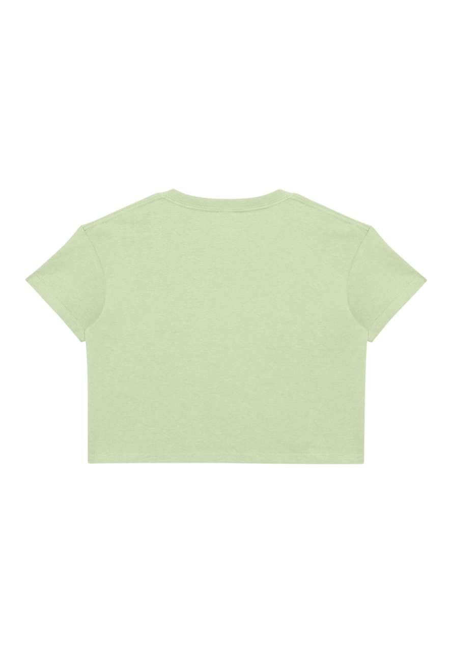 WOMENS CROP TEE – Matcha | PrintoTerra