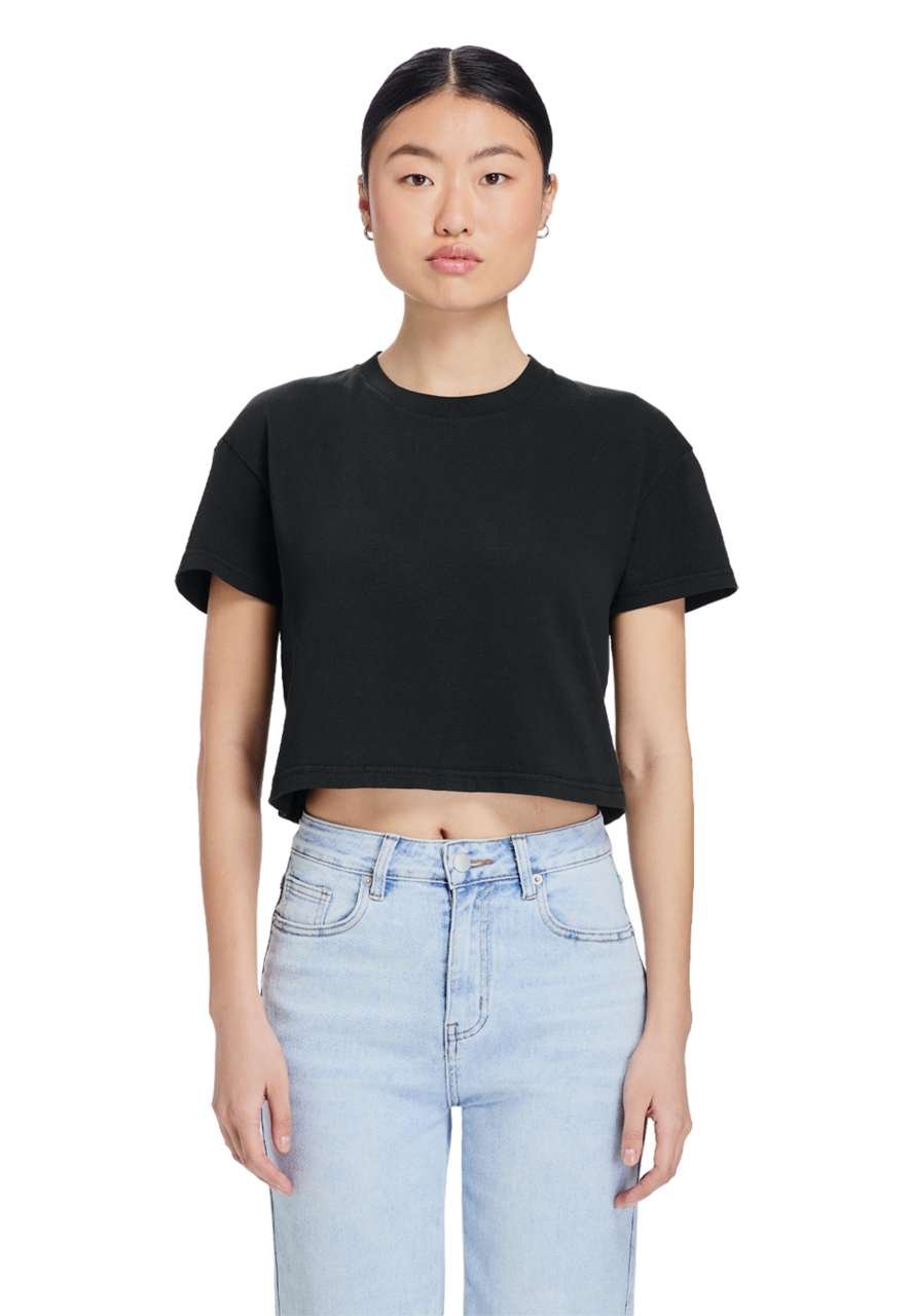WOMENS URBAN CROP TEE GD | PrintoTerra