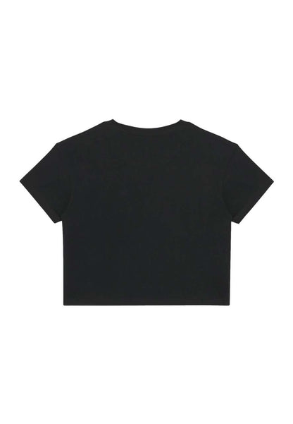 WOMENS URBAN CROP TEE GD – Pigment Black | PrintoTerra