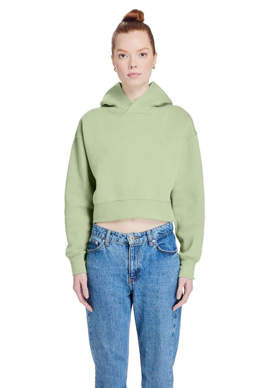 WOMENS RELAXED CROP HOODIE | PrintoTerra
