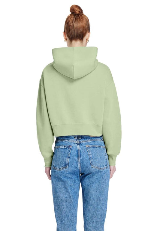 WOMENS RELAXED CROP HOODIE | PrintoTerra