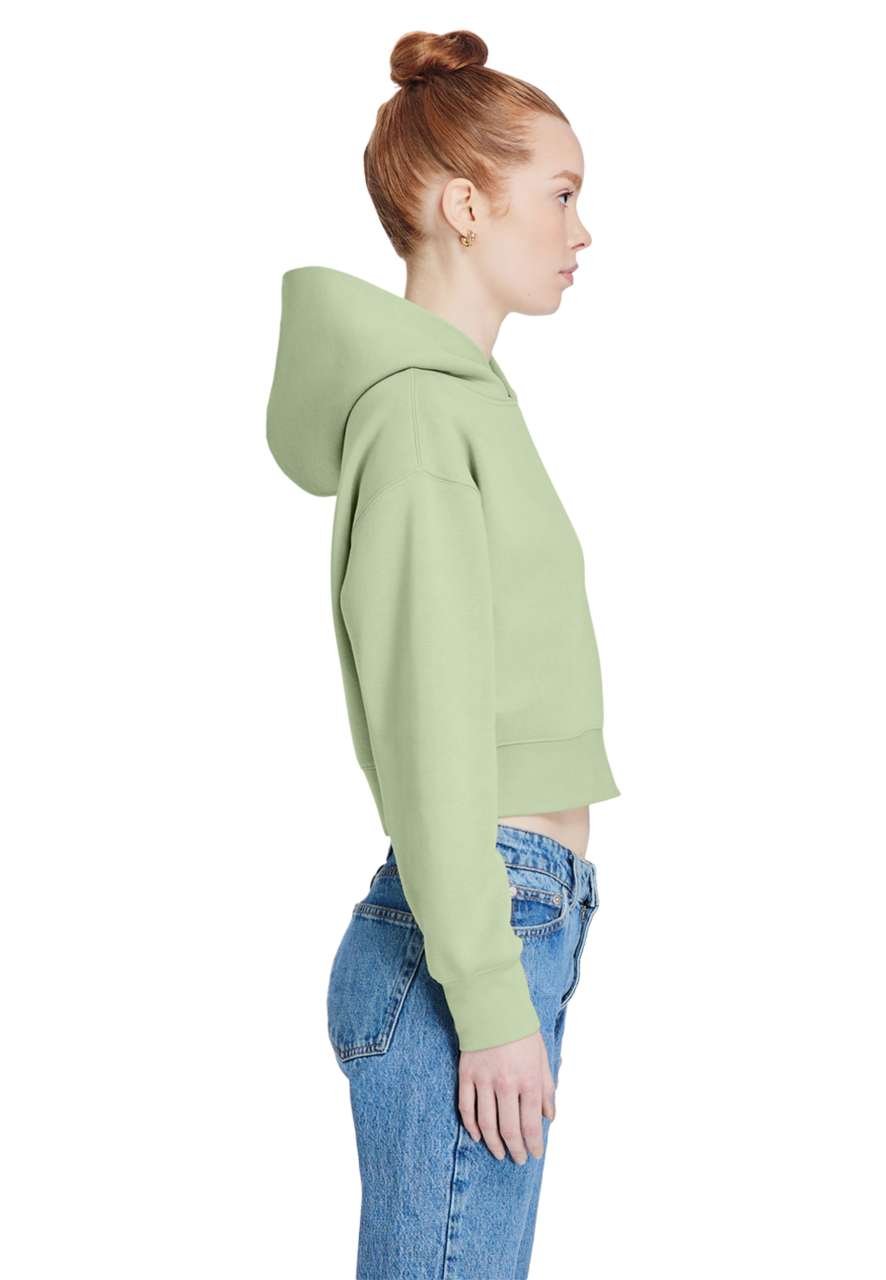 WOMENS RELAXED CROP HOODIE | PrintoTerra